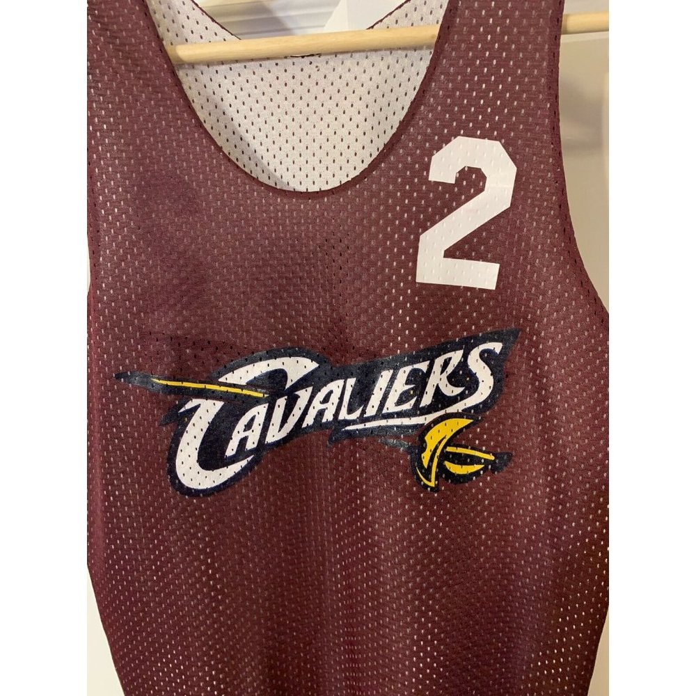 Cavaliers Reversible Jersey Size‎ Youth Large Maroon White #2